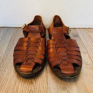 Tommy Bahama, Italy,  Mens Leather Fisherman Sandals, 11 M.
